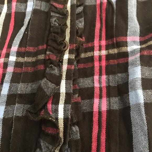 Betsey Johnson plaid sleep top size medium - Picture 6 of 6